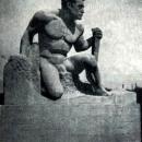 Arbeiterstatue in Gleiwitz